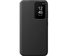 „Samsung Galaxy S24 Smart View“ piniginės dėklas Juodas