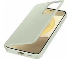 Telefono dėklas Samsung Galaxy S24 Smart View, šviesiai žalias