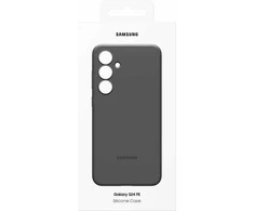 EF-PS721CBE Samsung silikoninis dėklas skirtas Galaxy S24 FE juodos spalvos