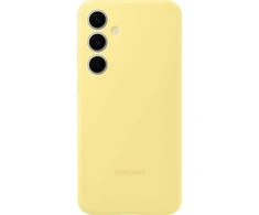 EF-PS721CYE Samsung silikoninis dėklas Galaxy S24 FE geltonos spalvos