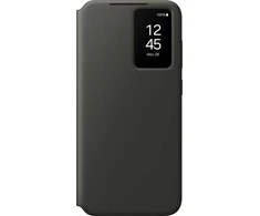 Telefono dėklas Samsung Galaxy S24 FE Smart View, juodas