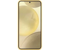 Dėklas „Samsung Galaxy S24“ silikoninis dangtelis „Geltona“.