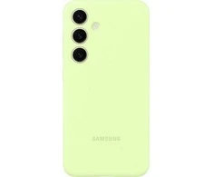 Dėklas „Samsung Galaxy S24“ silikoninis dangtelis šviesiai žalias