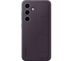 Dėklas Samsung Galaxy S24 stovimos rankenos dangtelis tamsiai violetinis
