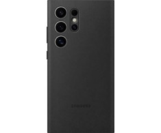 „Samsung Galaxy S24 Ultra Smart View“ piniginės dėklas Juodas