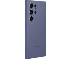 Dėklas „Samsung Galaxy S24 Ultra“ silikoninis dangtelis, violetinis