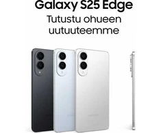 Išmanusis telefonas Samsung Galaxy S25 Edge S937 5G Dual Sim 12GB RAM 256GB – Titanium Sidabrinis
