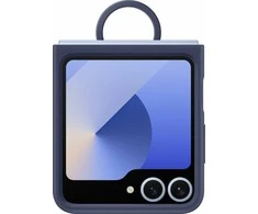 Samsung Galaxy Flip6 Silikoninis dėklas with Ring Navy