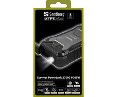 Sandberg Survivor Powerbank 27000 PD65W