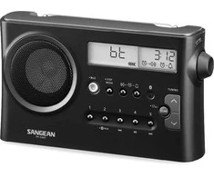 Sangean PR-D4BT AM/FM stalinis radijas, Bluetooth, tamsiai pilka
