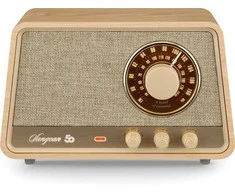 Sangean WR-101 pöytäradio, Bluetooth, vaalea tammi