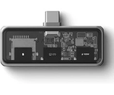 Adapteris ŠAKOTUVAS 3in1 USB C Satechi Mobile XR ST-HXRSDM erškėčiai pilka