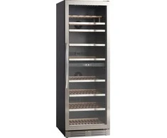 „ScanDomestic SV 124 X“, Laisvai pastatomas, 126 buteliai, 180 W, G, Vidinis apšvietimas, Nerūdijantis plienas