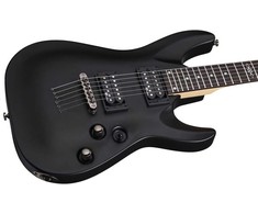 Schecter Guitar Research Schecter SGR C-1 elektrinė gitara, vidurnakčio satino juoda