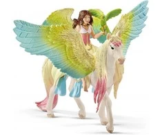 Figūrėlė Schleich figūrėlė – fėja sura su mirksinčiu pegasu (70566)