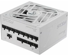 1000W Seasonic FOCUS GX-1000 ATX2.4 Baltas Kabelis-Management