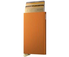 „Secrid Cardprotector Fluted+“ kortelių dėklas, oranžinis