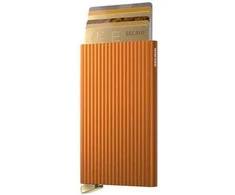 „Secrid Cardprotector Fluted+“ kortelių dėklas, oranžinis