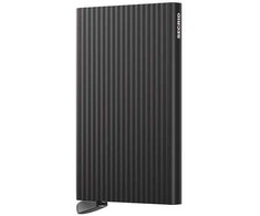 „Secrid Cardprotector Fluted+“ kortelių dėklas, juodas
