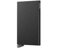 „Secrid Cardprotector Fluted+“ kortelių dėklas, juodas