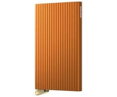 „Secrid Cardprotector Fluted+“ kortelių dėklas, oranžinis