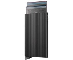 „Secrid Cardprotector Fluted+“ kortelių dėklas, juodas