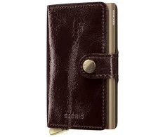 Secrid Miniwallet Naplak+ korttikotelo, ruskea