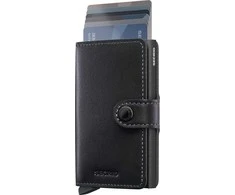 „Secrid Miniwallet“ originali juodos spalvos piniginė