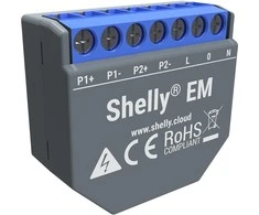 Shelly EM -relekytkin virrankulutuksen mittaukseen, Wi-Fi-verkkoon