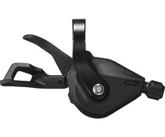 Shimano Deore SL-M4100 juoda, 10 greičių pavarų svirtis, apykaklės tvirtinimas