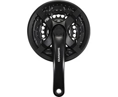 Shimano FC-TY501 švaistiklio komplektas, 175 mm 42/34 / 24T, 6-8 metai, su grandinės apsauga