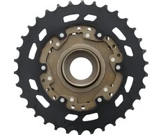 Galinis žvaigždžių blokas Shimano Tourney TZ MF-TZ500 MegaRange 7-speed 14-34T (užsukamas)