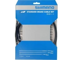 Shimano stabdžių trosų komplektas plieno plento/MTB juodas