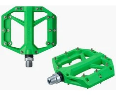 Shimano PD-GR400 Flat Pedal polkimet, vihreä