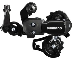 Shimano Tourney RD-FT35 galinis pavarų perjungiklis, 6/7 metų, su adapteriu, trumpas narvas