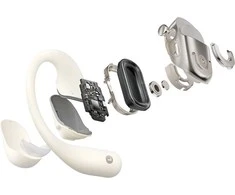 Shokz OpenFit 2 Kaulų laidumo ausinės, rusvai gelsvas