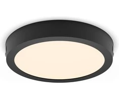 Sieninis šviestuvas Philips 12W LED lubinis šviestuvas MAGNEOS, juodas, 2700K