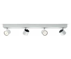 Sieninis šviestuvas Philips „WarmGlow“ LED žvaigždės formos lubinis/sieninis prožektorius, 4 x 22 W, paviršinio apšvietimo prožektorius, nekeičiamos lemputės, 4 lemputės, LED, 18 W, 2700 K