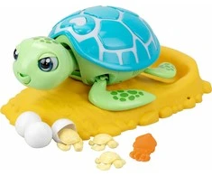 Silverlit Rescue Turtle - Interaktiivinen hoitoa tarvitseva kilpikonna, vihreä