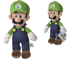 Simba Toys Nintendo Super Mario Luigi pliušinis žaislas, 30cm