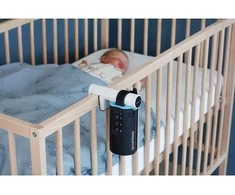Black Blum SleepyTroll Baby Rocker - lovos adapteris