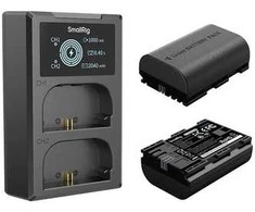 SmallRig 5409 Camera Baterija and Charger Kit for Canon LP-E6P