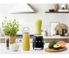 SMEG mini kokteilinė, PBF01BLEU, spalva: juoda