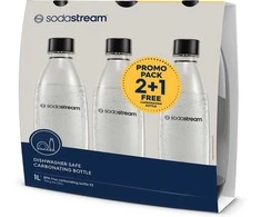 Sodastream Fuse hiilihapotuspullo, 3 x 1 l