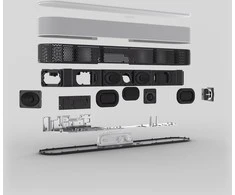 Garso sistema Sonos Beam (Gen2) Soundbar, Juodos spalvos