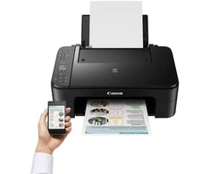 Canon PIXMA TS3350 EUR | 3771C006 | Inkjet | Spalvotas | Daugiafunkcinis Spausdintuvas | A4 | Wi-Fi | Juodas