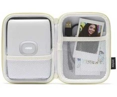 Dėklas - Fujifilm Instax Mini Link Spausdintuvo Dėklas, Nešiojamas, 100g, Clay Baltas