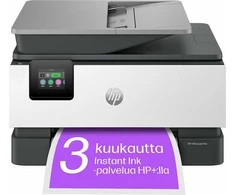 HP OfficeJet Pro 9122e daugiafunkcis spausdintuvas, Terminis rašalinis spausdintuvas, Spalvotas spausdinimas, 4800 x 1200 DPI, A4, Tiesioginis spausdinimas, Pilkas