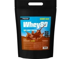Šokoladinis „SportLife Whey80“ + stevijos išrūgų baltymas, 3kg
