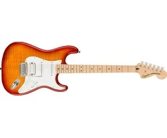 Fender Squier Affinity Stratocaster FMT HSS elektrinė gitara, Sienna Sunburst
